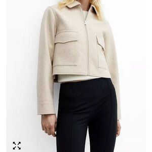 Mango Flap Pocket Jacket